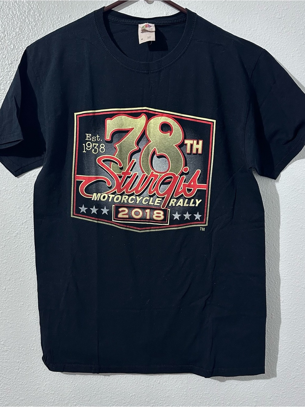 Sturgis 78th Motorcycle Rally 2018 Black Graphic Tee